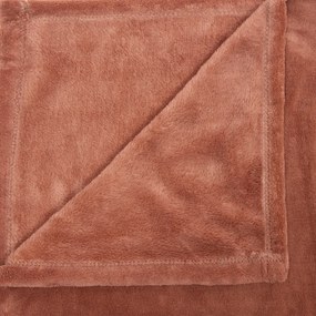 Κουβέρτα Fleece Ημίδιπλη (180x230) A-S Throw Terracotta 120503S
