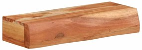 vidaXL Ράφια Τοίχου 2 τεμ. 40x17x8 εκ. από Μασίφ Ξύλο Ακακίας