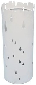 Inart Ομπρελοθήκη Λευκή 20x50x20cm Λευκή 3-70-207-0153