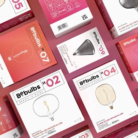 LED Filament Λαμπτήρας H04 Ellipse 170 Μελί 8,5W E27 Dimmable 2200K