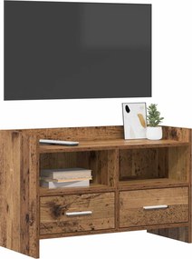 vidaXL Ντουλάπι TV 71,5 x 33 x 47 εκ. Παλαιωμένο ξύλο