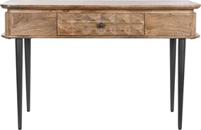 Έπιπλο Εισόδου DKD Home Decor Μαύρο 116 x 40 x 77 cm