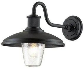Φανάρι Απλίκα Φωτιστικό Τοίχου 1xE27 Μαύρο IP44 Allenbury KL-ALLENBURY2-M-BKT Elstead Lighting KL-ALLENBURY2-M-BKT Μαύρο