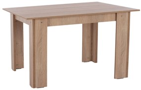 Τραπέζι Κουζίνας 140x80x77Υεκ. Sonama Oak