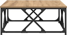 vidaXL Τραπεζάκι σαλονιού Artisan Oak 70 x 70 x 30 cm