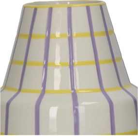 Βάζο ArteLibre Με Ρίγες Πολύχρωμο Δολομίτης 17.2x17.2x20.7cm