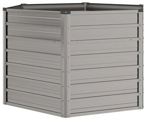 vidaXL Ζαρντινιέρα Σκουριασμένο 129x129x77 εκ. Ατσάλι Σκληρυθέν Αέρα