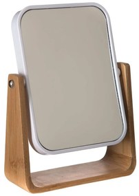 Καθρέφτης με Υποστήριξη Natureo Λευκό 22 x 16 x 6 cm