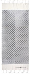 Πετσέτα Θαλάσσης - Παρεό 3667 Ecru-Grey Greenwich Polo Club Θαλάσσης 80x180cm 100% Cotton