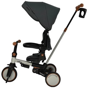 Ποδηλατάκι τρίκυκλο 7 σε 1 Urban Grey Bebe Stars