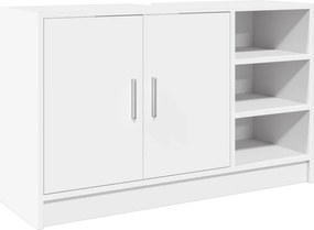 vidaXL Ντουλάπι Νιπτήρα Λευκό 90x29x55 εκ. Επεξεργασμένο Ξύλο