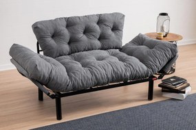 Καναπές - Kρεβάτι C-0018 2θέσιος Ύφασμα Γκρί 155x73x85 εκ. 155x73x85 εκ.