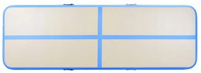 vidaXL Στρώμα Ενόργανης Φουσκωτό Μπλε 600 x 100 x 10 εκ. PVC με Τρόμπα