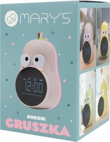 Φωτιζόμενο Ηλεκτρονικό Ξυπνητήρι Αχλάδι Ροζ