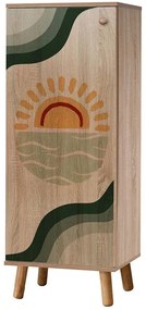 Παπουτσοθήκη Vegas 869VEL8617 50x38x135cm Multi Cipboard,Wood