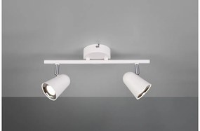 Σποτ Φωτιστικό Οροφής Τοίχου 2xLED 3,5W Κινητό Toulouse Trio Lighting-R82122131-Λευκό R82122131