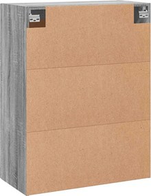 VidaXL Ντουλάπι Επιτοίχιο Γκρι Sonoma 69,5 x 34 x 90 εκ. Επεξεργ. Ξύλο