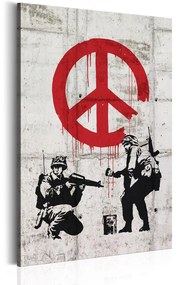 Πίνακας -  Soldiers Painting Peace by Banksy 40x60