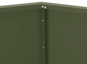 vidaXL Γλάστρα Ελιά Πράσινη 50 x 50 x 40 cm Ατσάλι