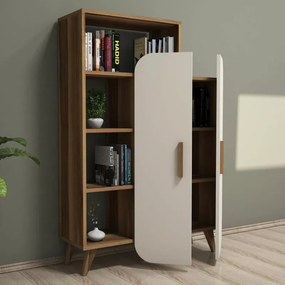 Stewehome Ντουλάπι πολλαπλών χρήσεων Λευκό 90x32x132 cm