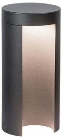 Επιδαπέδιο Φωτιστικό LED 12W IP54 3000K Σκούρο Γκρι E133 Zambelis-E133-Ανθρακί E133