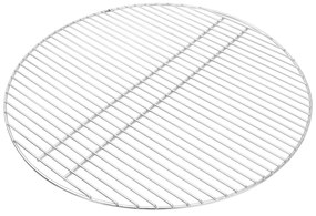 vidaXL BBQ Grill Grate Ασημί Ø60 εκ Ανοξείδωτο ατσάλι