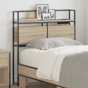 vidaXL Κεφαλάρι Αποθήκης Sonoma Δρυς 80 cm Επεξεργασμένο ξύλο