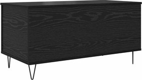 vidaXL Τραπεζάκι σαλονιού Μαύρη δρυς 90 x 44.5 x 45 εκ.