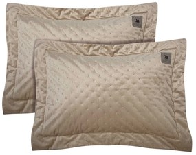 Ζεύγος Μαξιλαροθήκες Oxford (50x70) Greenwich Polo Club Classic 3432 Beige