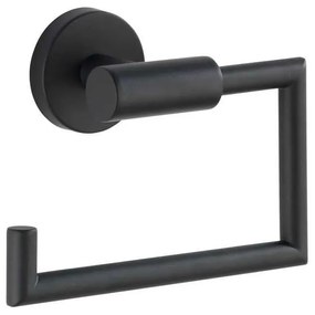 Χαρτοθήκη (15x6.5x10) Wenko Bosio Black Matt 24240100