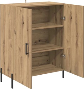 vidaXL Πλαϊνό γραφείο Artisan Oak 69,5 x 34 x 90 εκ.