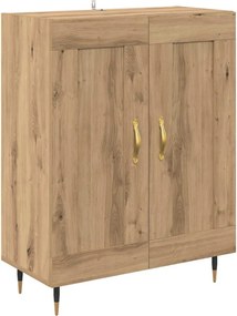 vidaXL Highboard Artisan Oak 69,5 x 34 x 180 εκ. Επεξεργασμένο ξύλο