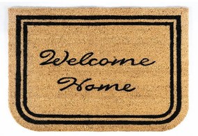 Πατάκι Εισόδου Ruco Print Welcome Home 001 Natural 60X80cm Beige Sdim 60 X 80