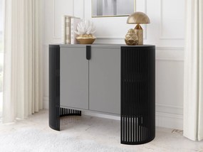 Μπουφές Fikoli-Γκρι - Μαύρο