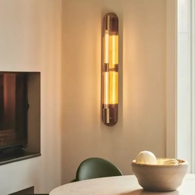 Απλίκα Τοίχου Liberty Double Wall Ø12cm Χρυσό