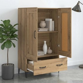 vidaXL Highboard Artisan Δρυς 70 x 31 x 115 εκ Επεξεργασμένο Ξύλο