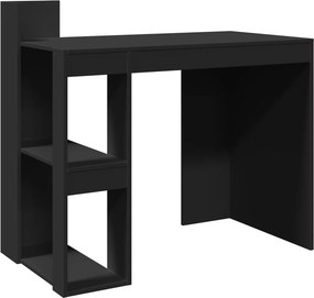 vidaXL Γραφείο Μαύρο 103,5x56,5x94 εκ. από Επεξεργασμένο Ξύλο