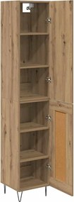 vidaXL Highboard Artisan Oak 34,5 x 34 x 90 εκ. Επεξεργασμένο ξύλο