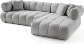Corner Sofa Petra Right - Grey Grey