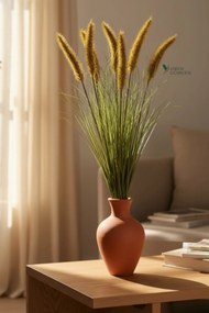 Stewehome Μεγάλο βάζο με τεχνητό μπουκέτο από ουρά αλεπούς (Προέλευση: cn)