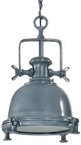 vidaXL Φωτιστικό Κρεμαστό 34 x 34 x 146 εκ. Αλουμινίου