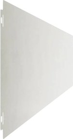 vidaXL Περίγραμμα γκαζόν 30 τμχ. 20 x 103 cm Ανοξείδωτο Ατσάλι Ασημί