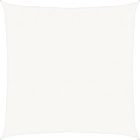 vidaXL Πανί Σκίασης Λευκό 7 x 7 μ. από HDPE 160 γρ./μ²