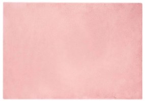 vidaXL Χαλιά Ψεύτικου Κουνελιού Olite Ροζ 140 x 200 cm Πολυεστέρας