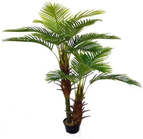 Tεχνητό Δέντρο Φοίνικας Coconut 8970-6 180cm Brown-Green Supergreens Πολυαιθυλένιο