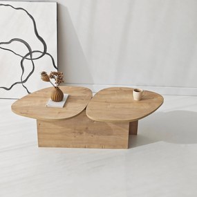 Coffee Table Stones - Sapphire Oak Sapphire Oak