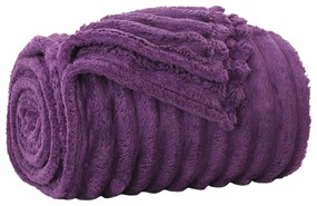 vidaXL Ριχτάρια 6 pcs Μοβ 200 x 150 cm Μαλλί