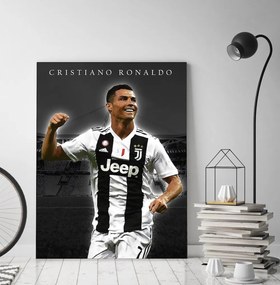 Πίνακας σε καμβά Cristiano Ronaldo KNV1523 30cm x 40cm