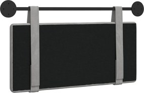 vidaXL Κρεμαστό Κεφαλάρι Ανοιχτό γκρι Βελούδο