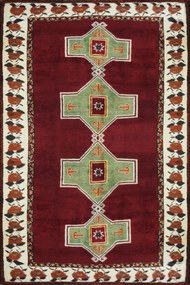 Χειροποίητο Χαλί Persian Nomadic Ghasqay Wool 285Χ158 285Χ158cm